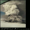 Flugzeugphoto der Eruptionswolke am 2.10.96