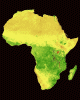 NDVI-Vegetationszone Afrika Animation