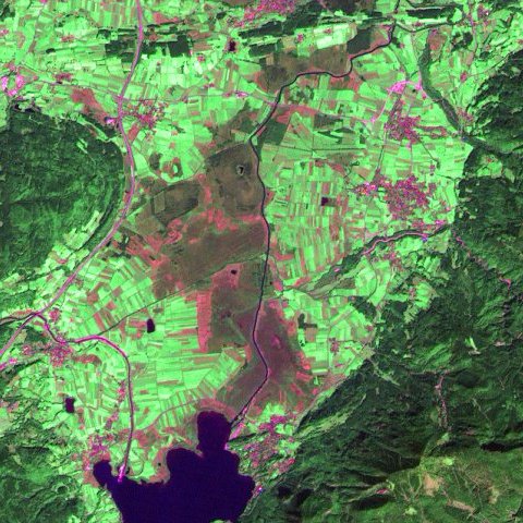 Komposit Landsat 341 ZUK Satbild