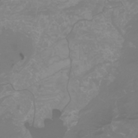 Temperaturbild K6 Landsat Sept. 1999 ZUK