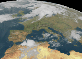 Meteosat Europa Wettergeschehen